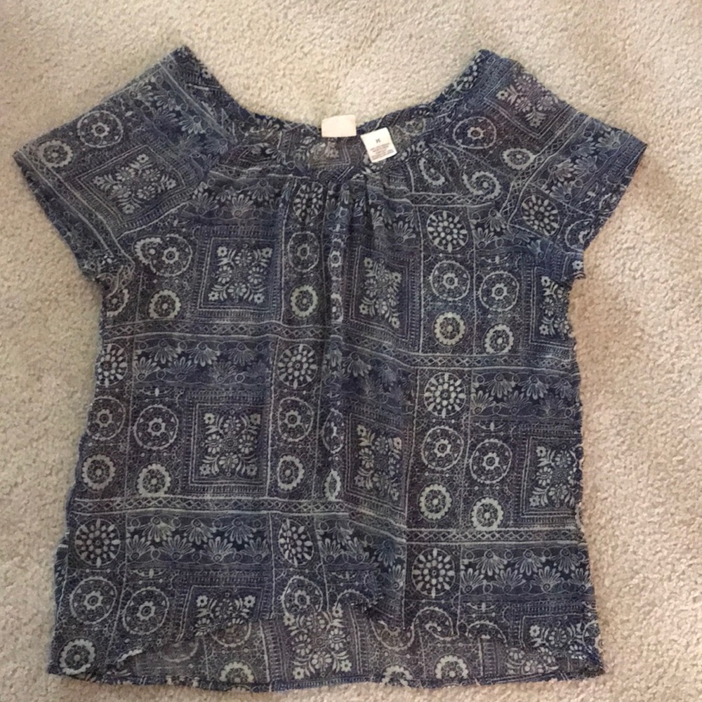 Chiffon Boho Top